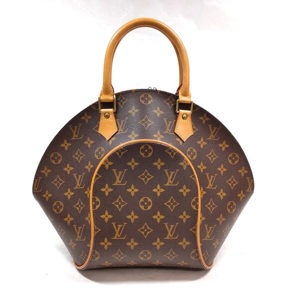 Louis Vuitton Handbags - Louis Vuitton LV Hand Bag Ellipse MM Brown Monogram 960-031925